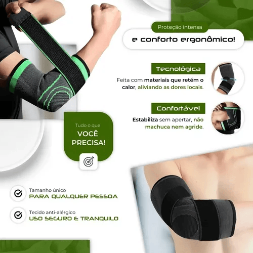 Cotoveleira de compressão